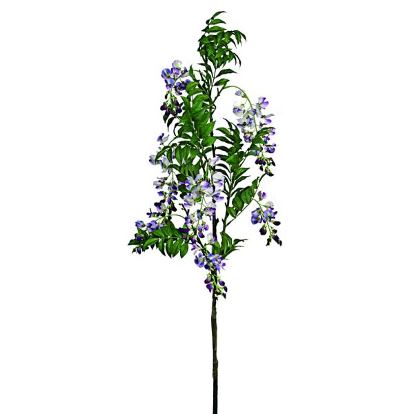 Blåregnsgren (wisteria)  lila 116cm