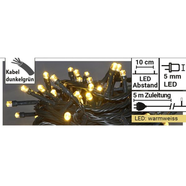 Lichterkette 250 LEDs + Trafo